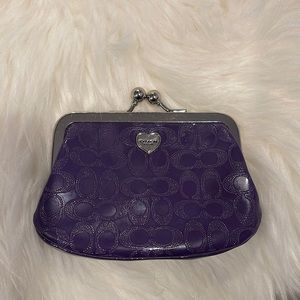 Small coach coin purse